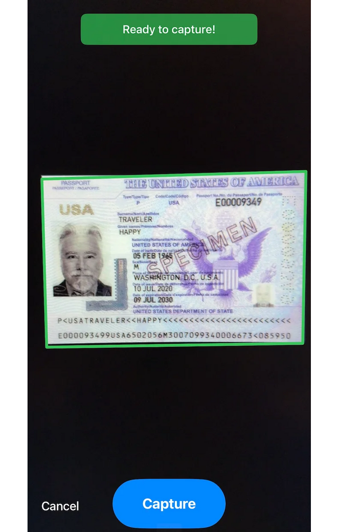 ExpireBuddy Passport Scanner